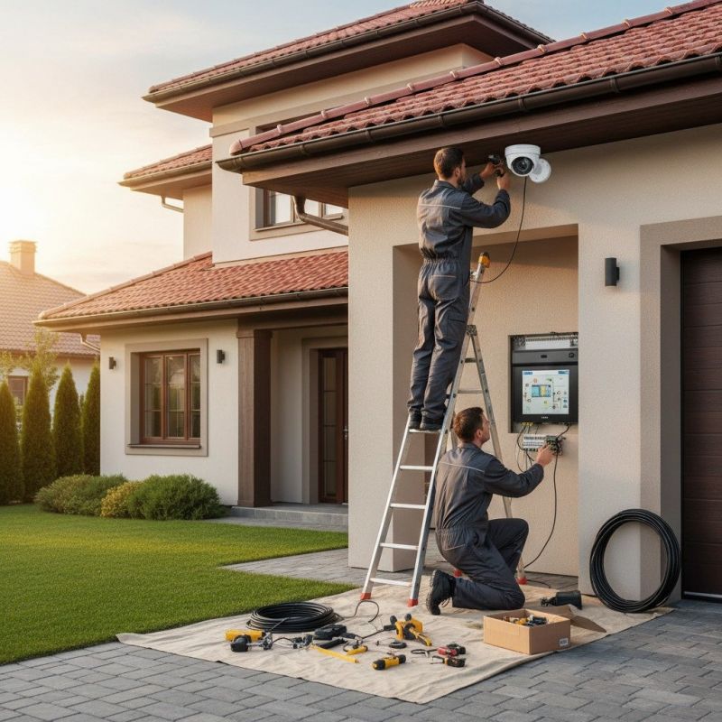 Local Wired Camera Installation pros at work